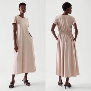 Cos Elasticated t-shirt dress